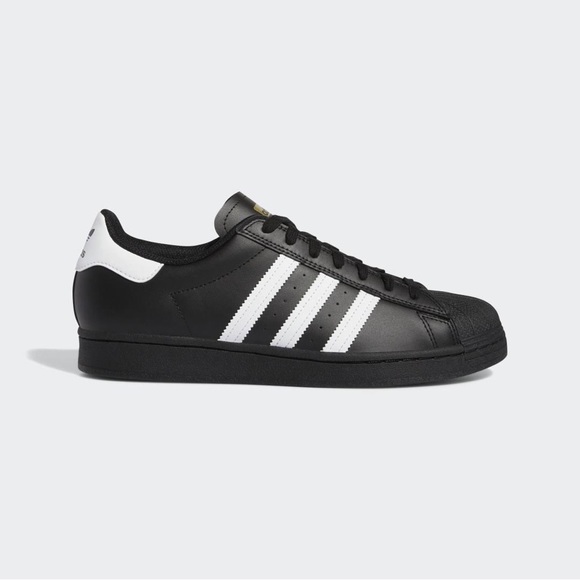 🆕 Adidas Superstar ADV Shoes - Core Black/White/White Sz 20 - Picture 11 of 12